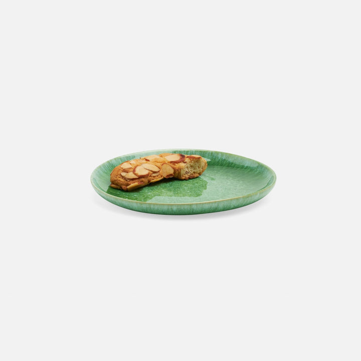 Eloise Reactive Emerald Bread Plate Pack/4