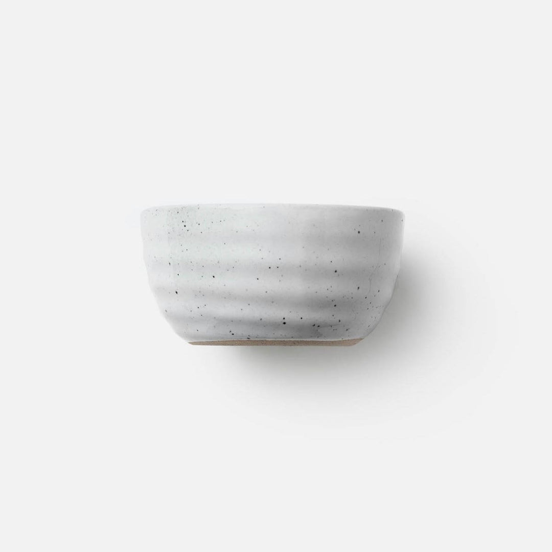 Hayes White Salt Glaze Cereal/Ice Cream Bowl Pack/4