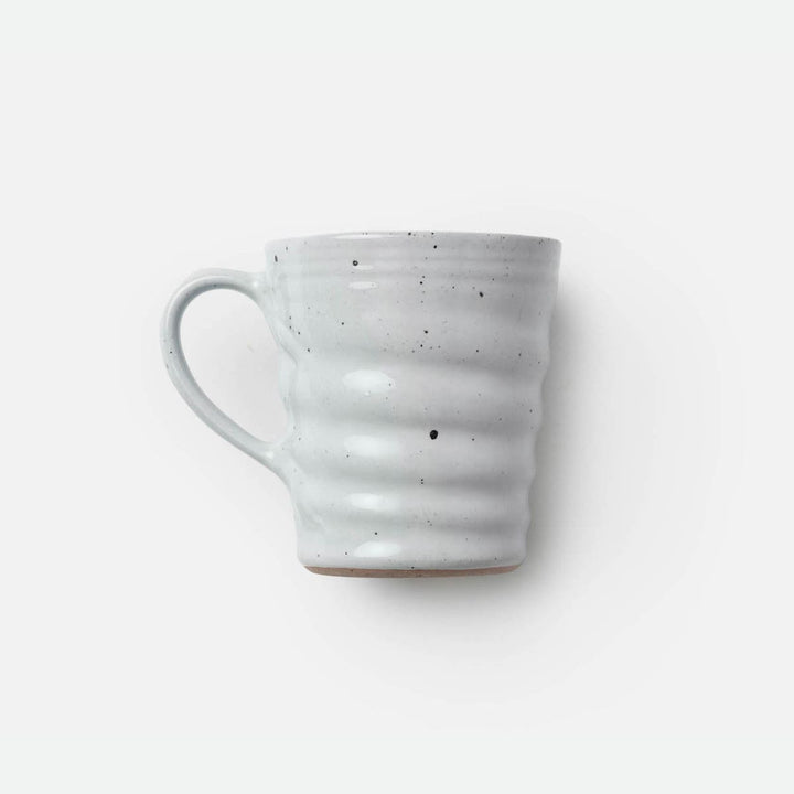 Hayes White Salt Glaze Mug Pack/4