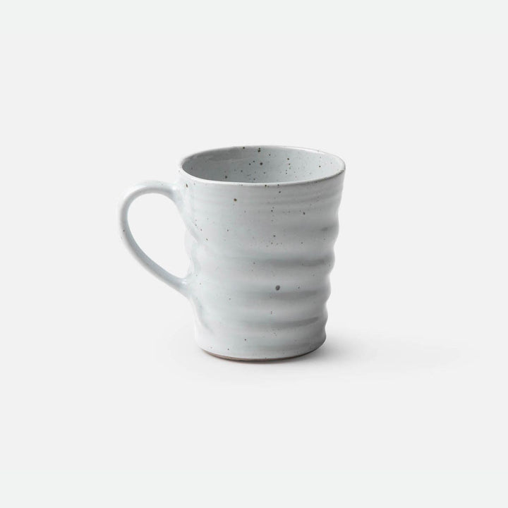 Hayes White Salt Glaze Mug Pack/4