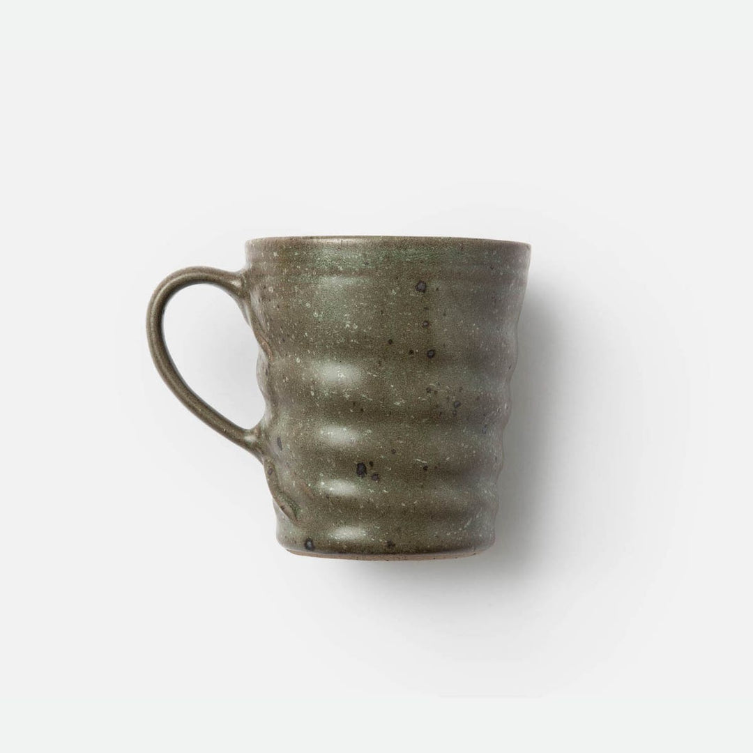 Hayes Gray Salt Glaze Mug Pack/4