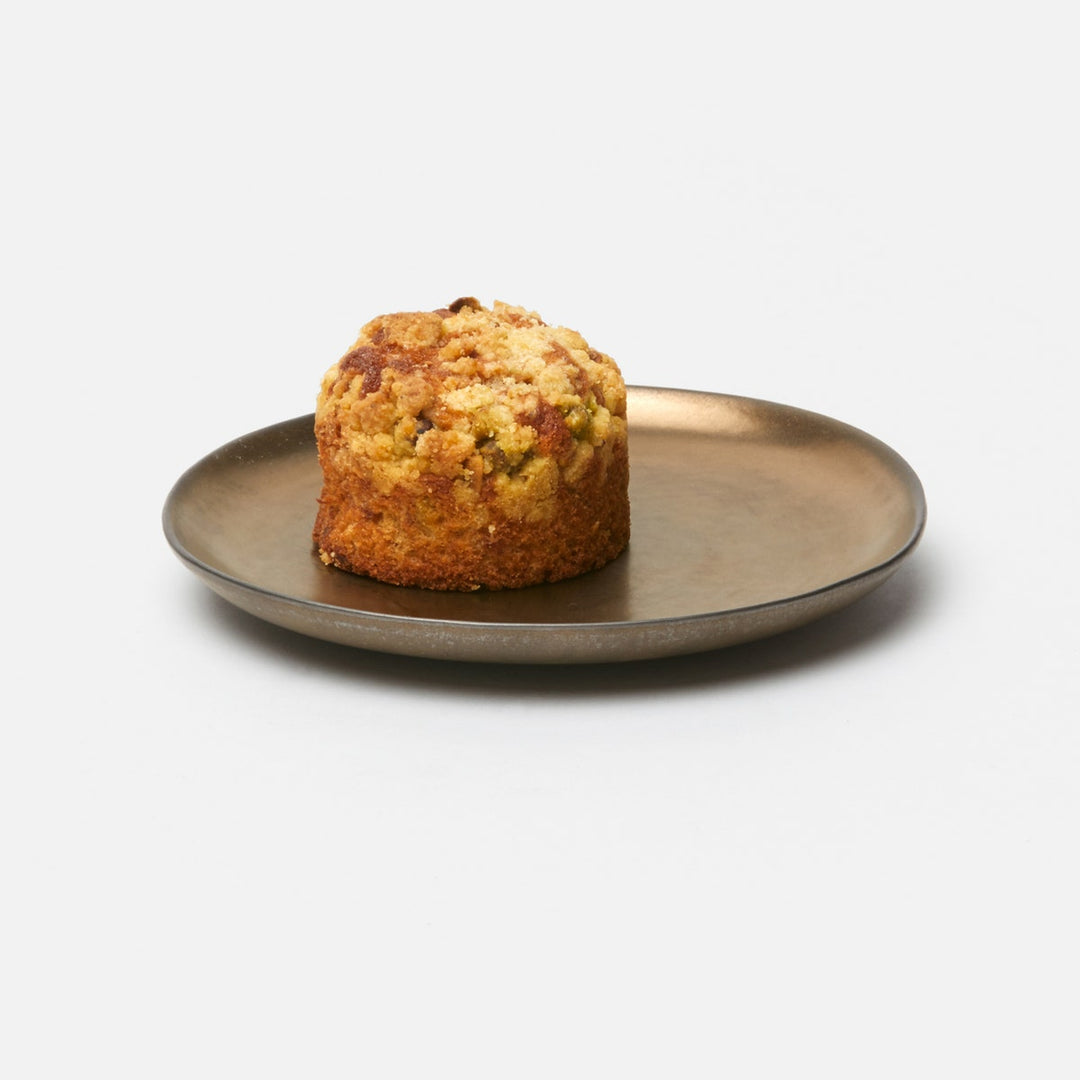 Jacqueline Antiqued Gold Bread Plate Pack/4