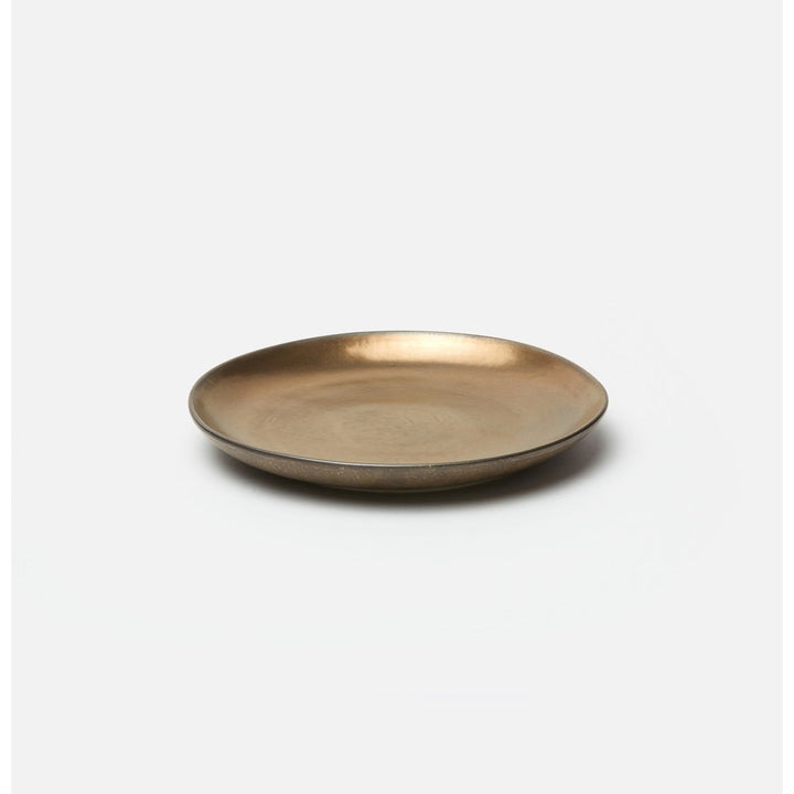 Jacqueline Antiqued Gold Dinner Plate Pack/4