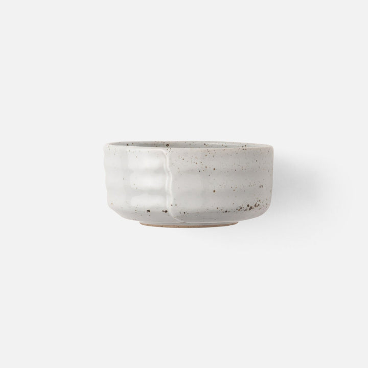 Lucas White Salt Glaze Cereal/Ice Cream Bowl Pack/4