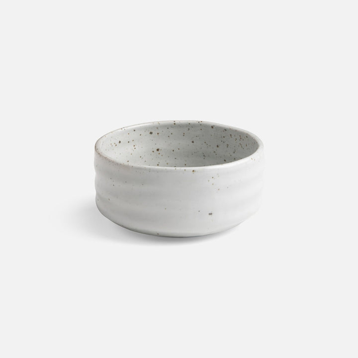 Lucas White Salt Glaze Cereal/Ice Cream Bowl Pack/4
