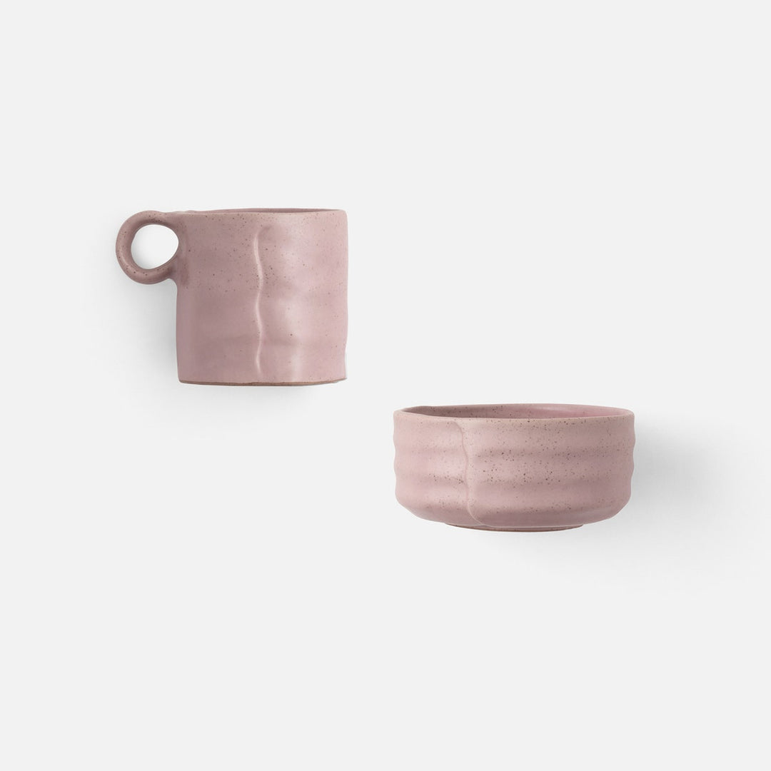 Lucas Matte Pink Mug Pack/4