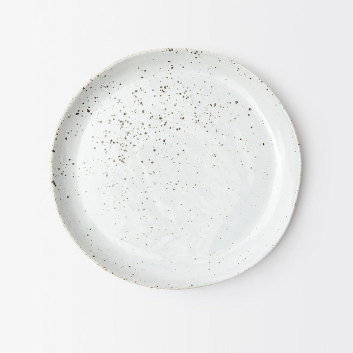Marcus White Salt Glaze Dinner Plate Stoneware Pack/4 (Footed Ring)