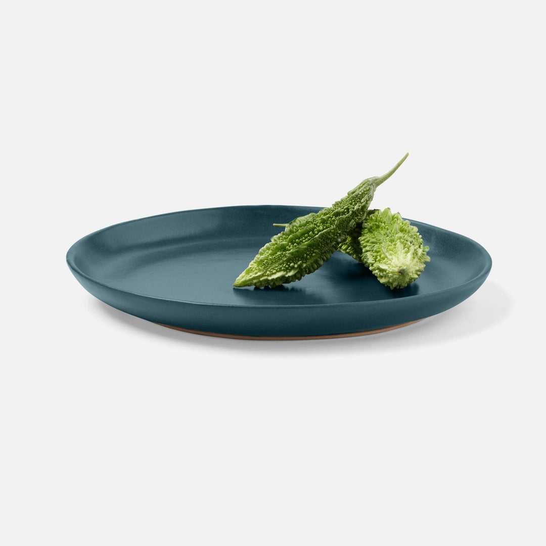 Marcus Midnight Teal Dinner Plate Stoneware Pack/4