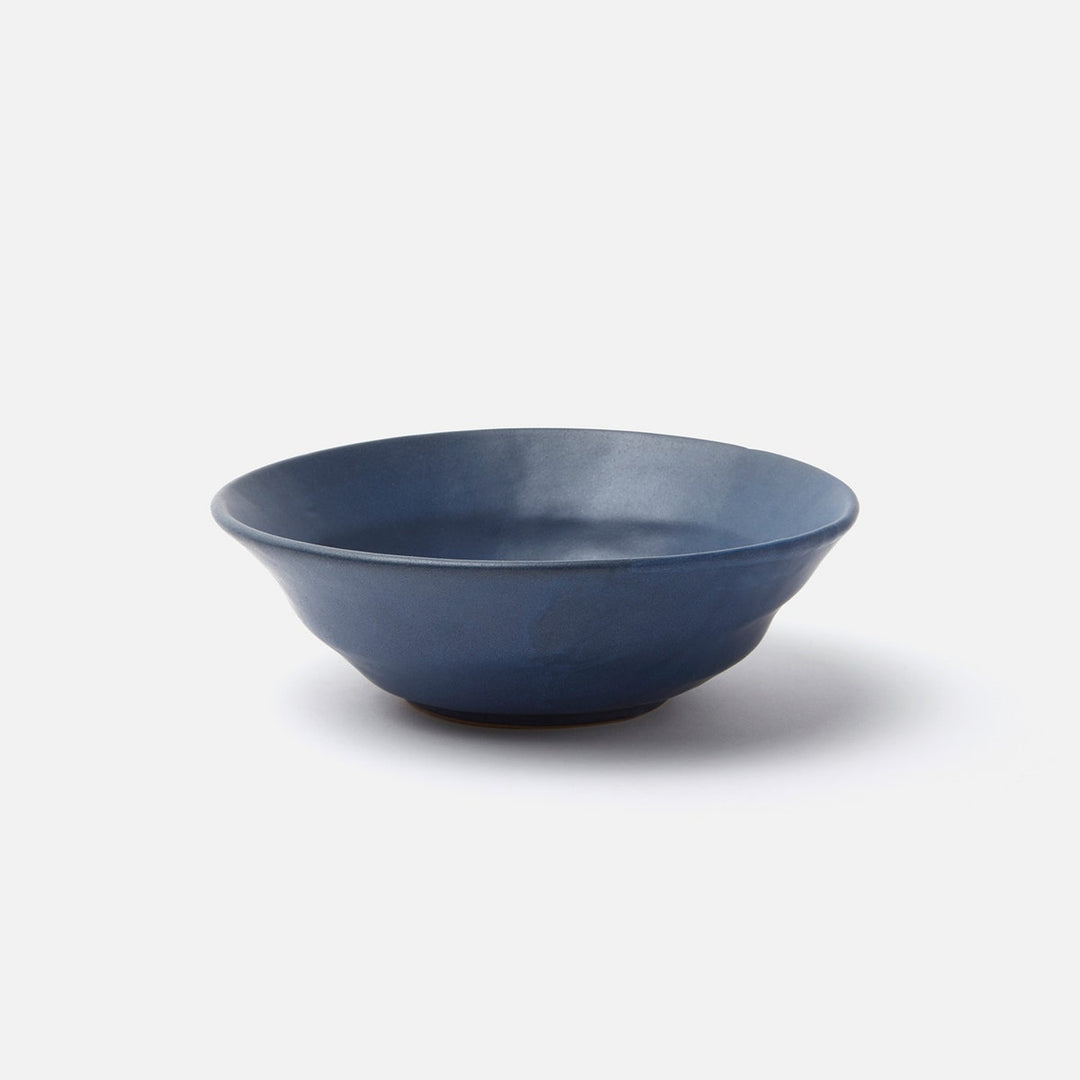 Marcus Matte Navy Pasta/Soup Bowl Stoneware Pack/4
