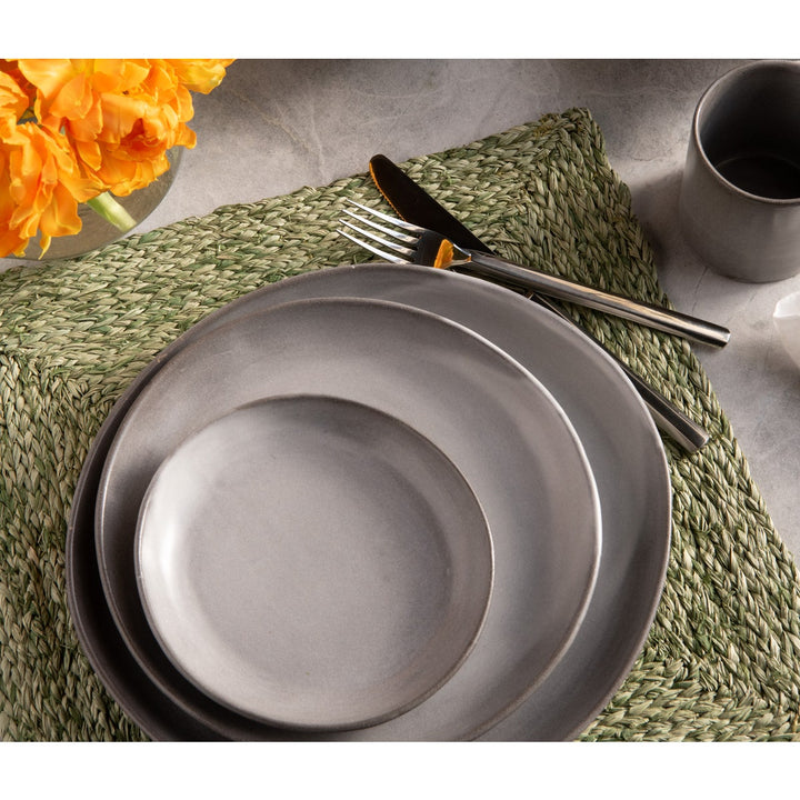 Marcus Cement Glaze Salad/Dessert Plate Stoneware Pack/4
