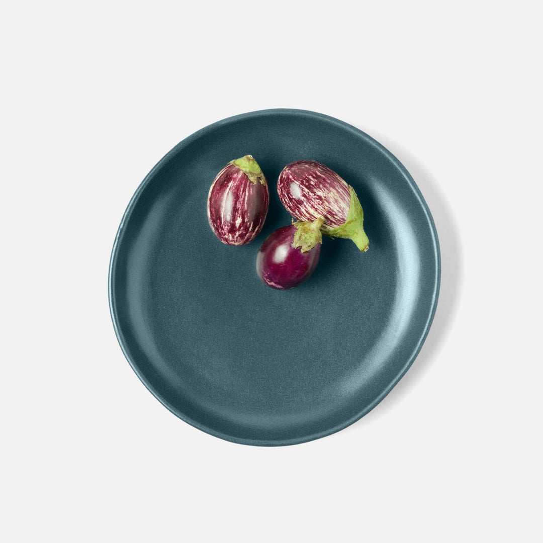 Marcus Midnight Teal Salad/Dessert Plate Stoneware Pack/4