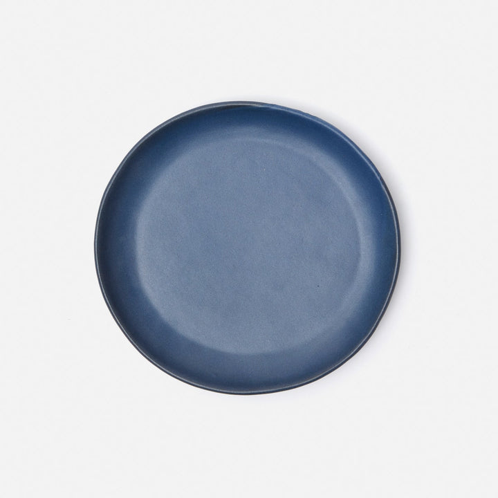 Marcus Matte Navy Salad/Dessert Plate Stoneware Pack/4