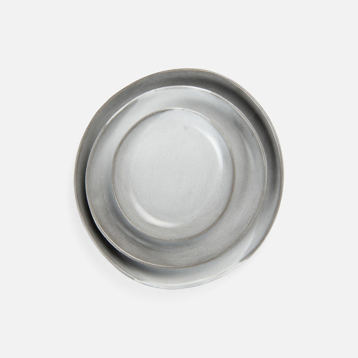 Marcus Cement Glaze Bread Plate Stoneware Pack/4