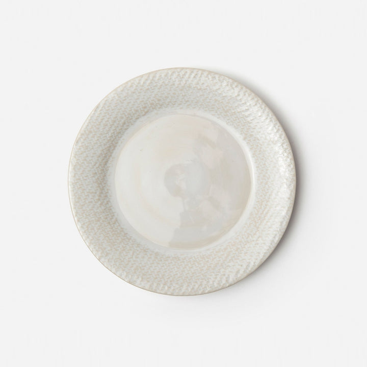Vivienne Cream Patine Raffia Dinner Plate Pack/4