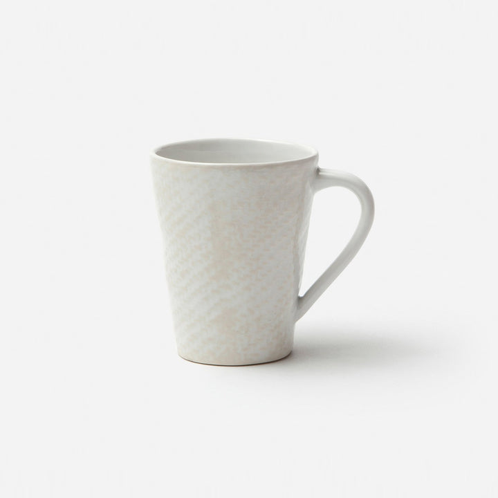 Vivienne Cream Patine Raffia Mug Pack/4