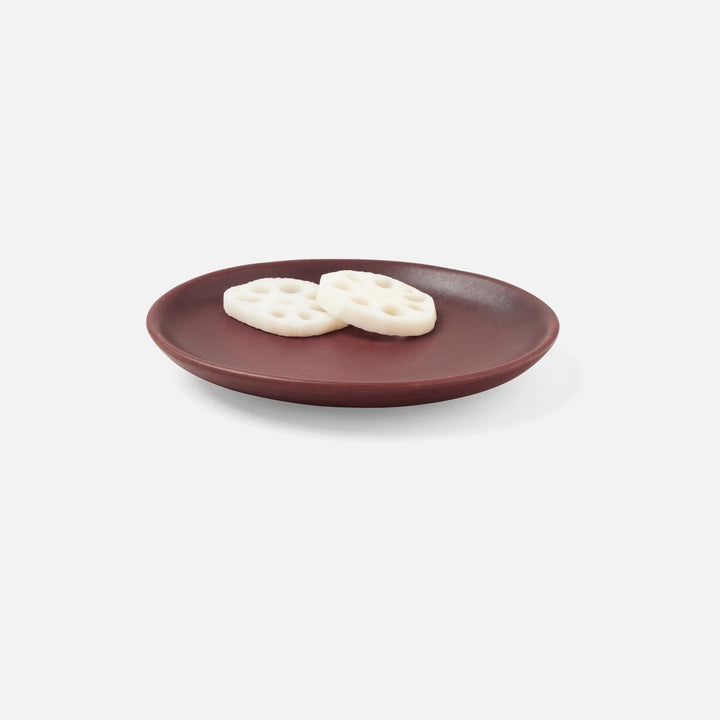Wellington Oxblood Bread Plate Pack/4