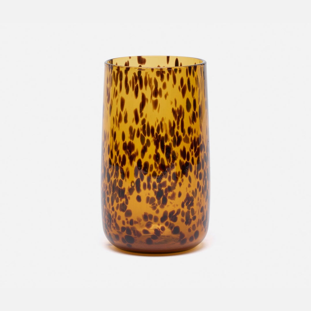 Avalon Tortoise Highball Hand Blown Glass Pack/6