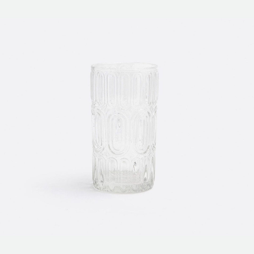Aaron Clear Highball Glass Hand Blown Pack/6