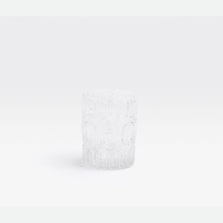 Aaron Clear Tumbler Glass Hand Blown Pack/6