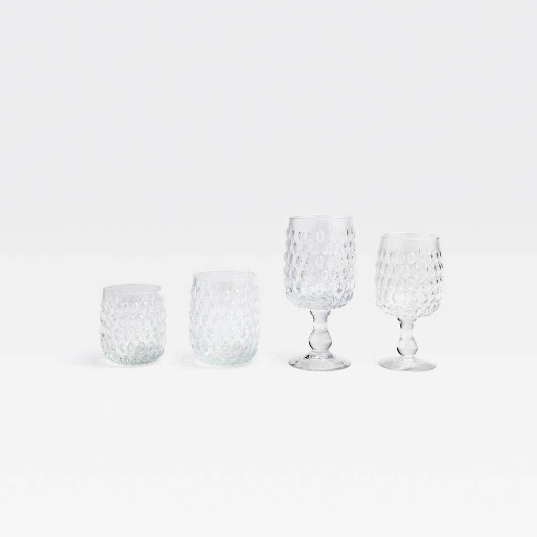 Claire Clear Juice Glass Hand Blown Pack/6