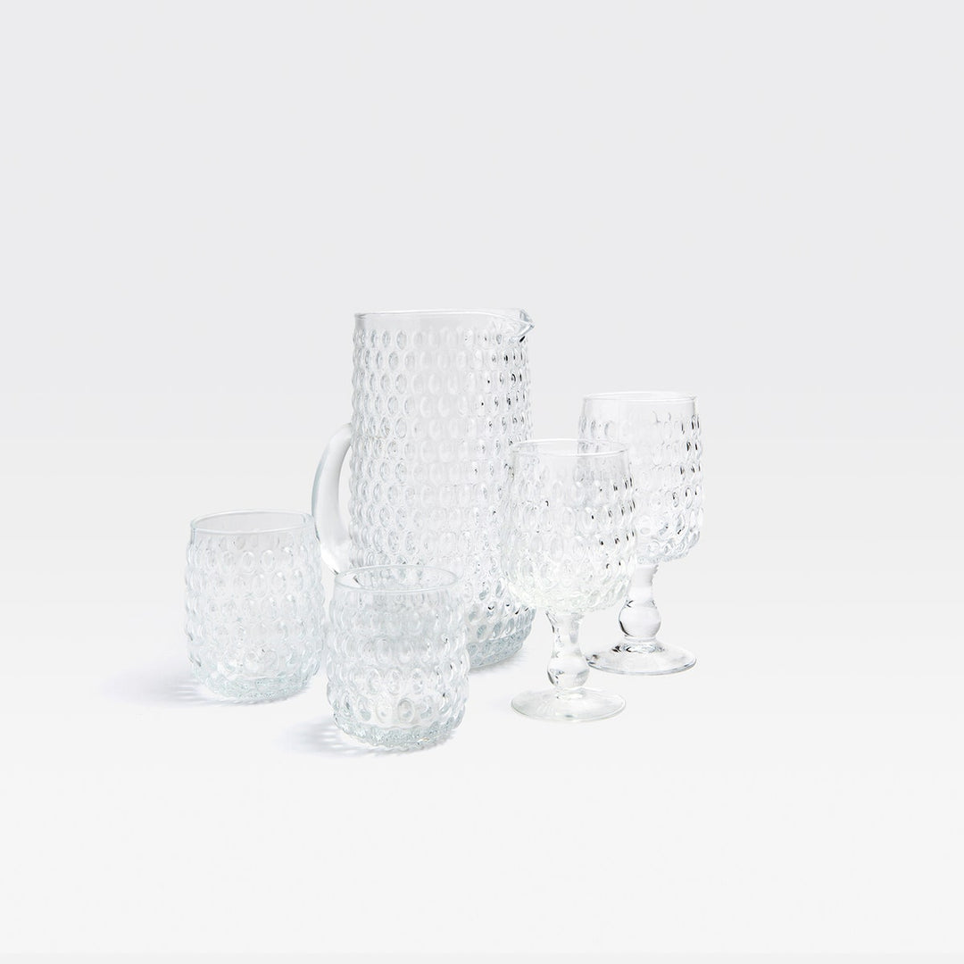 Claire Clear Water Goblet Hand Blown Pack/6