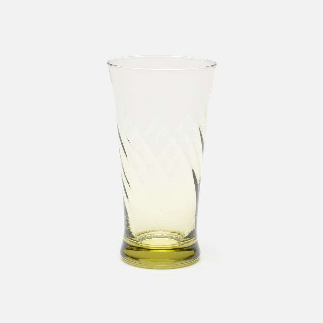 Colette Sage Green Highball Glass Hand Blown Pack/6