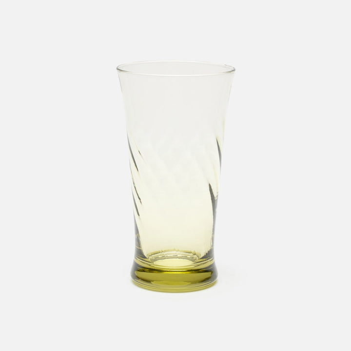 Colette Sage Green Highball Glass Hand Blown Pack/6
