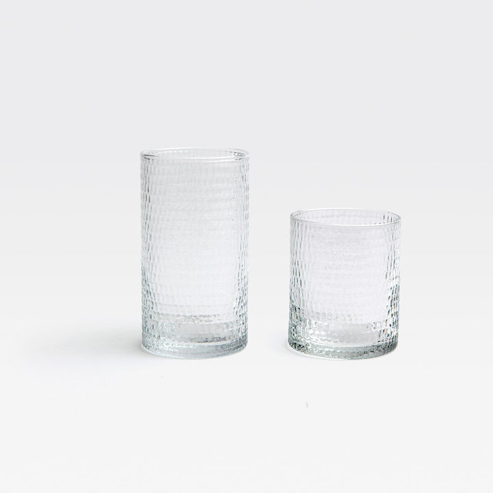 Duncan Clear Highball Glass Hand Blown Pack/6