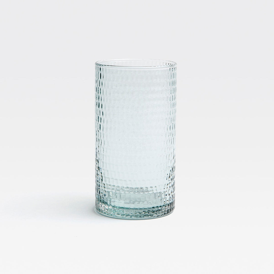 Duncan Light Gray Highball Glass Hand Blown Pack/6