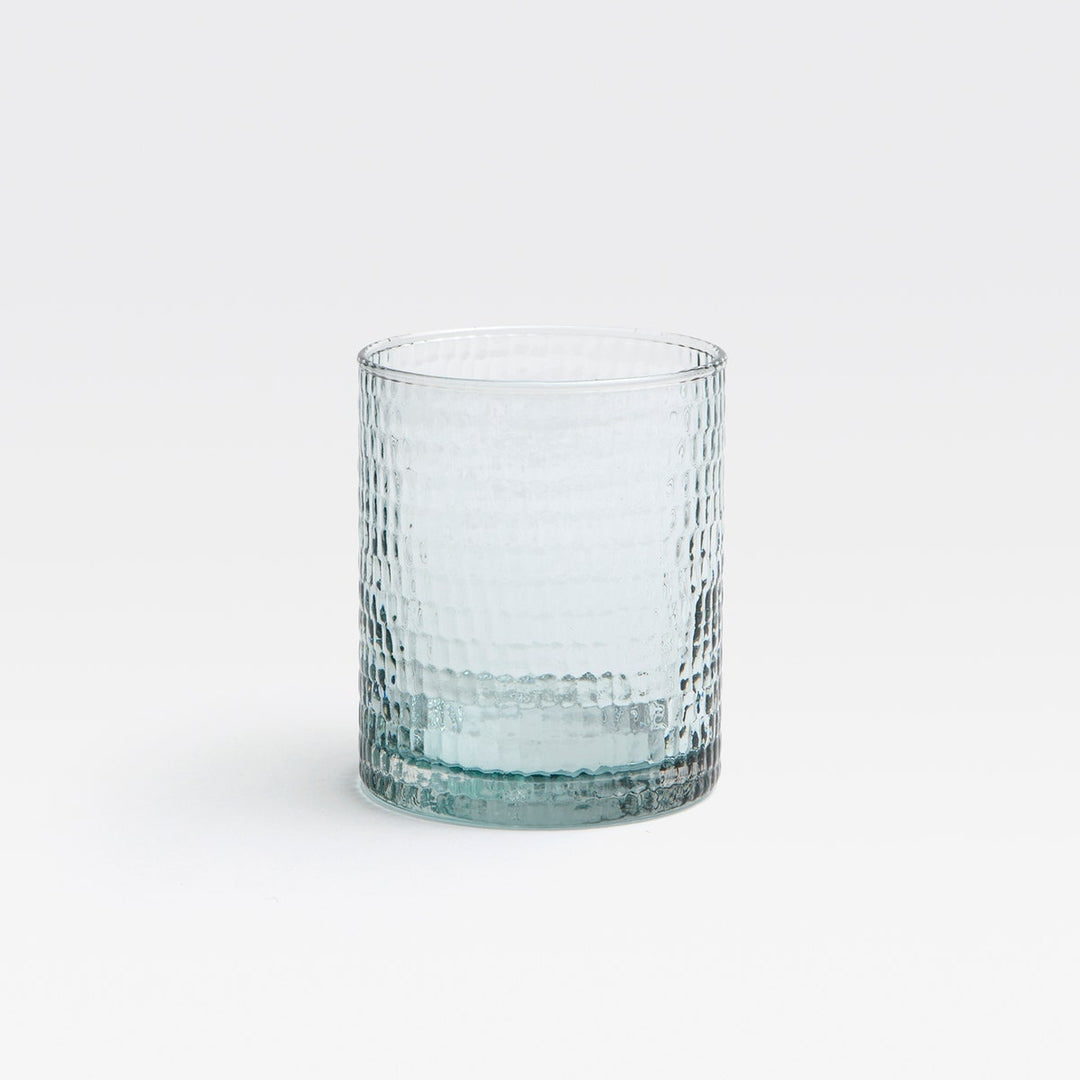 Duncan Light Gray Tumbler Glass Hand Blown Pack/6