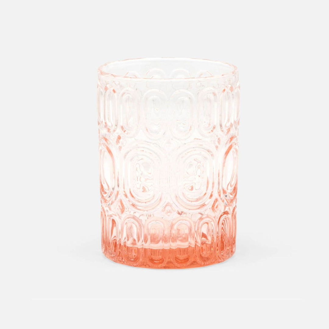 Aaron Clear Tumbler Glass Hand Blown Pack/6
