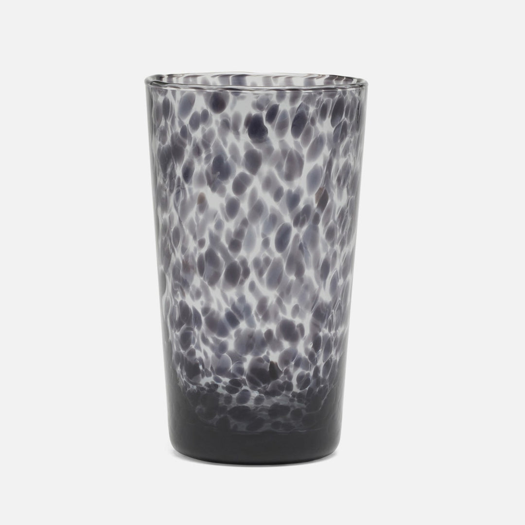 Andrew Leopard Highball Glass Hand Blown Pack/6