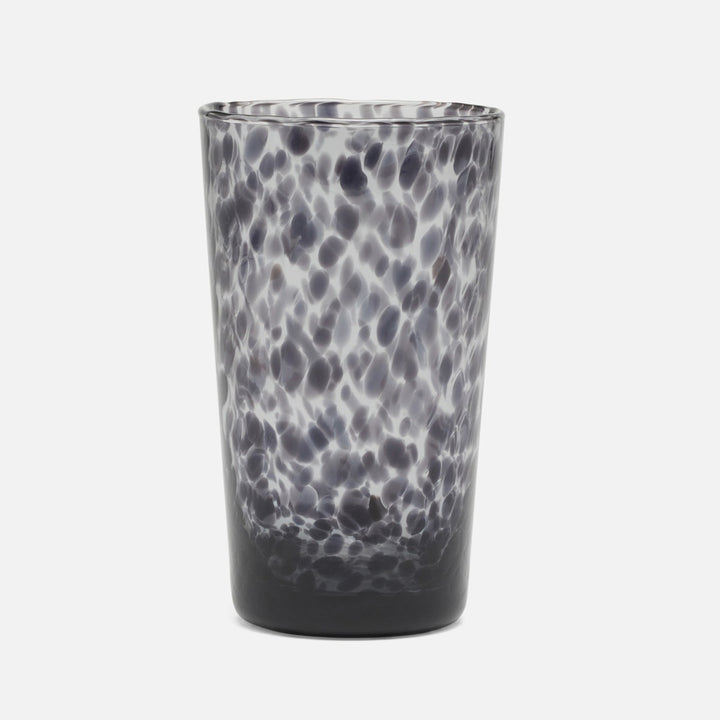 Andrew Leopard Highball Glass Hand Blown Pack/6