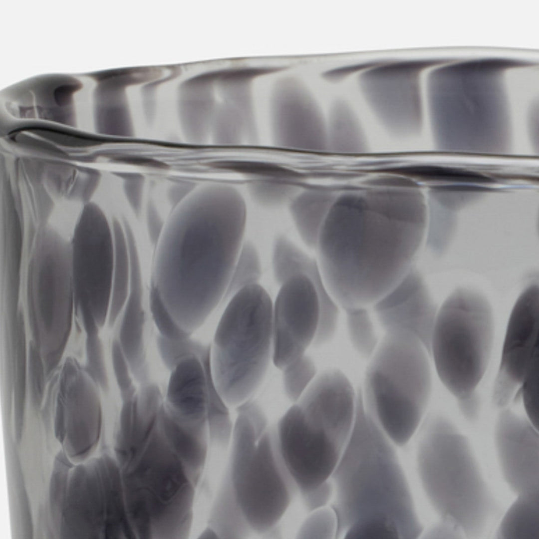 Andrew Leopard Highball Glass Hand Blown Pack/6