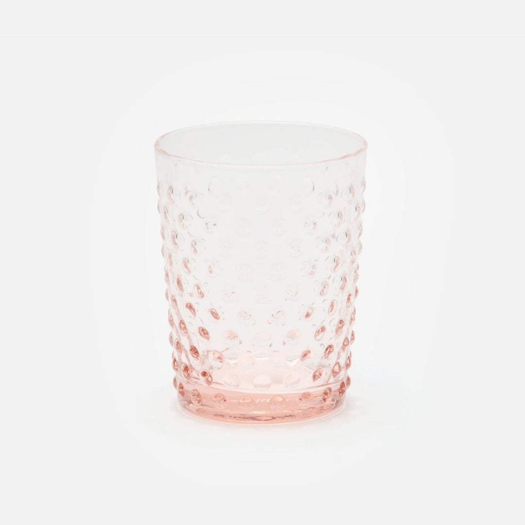 Sofia Pink Juice Glass Hand Blown Pack/6