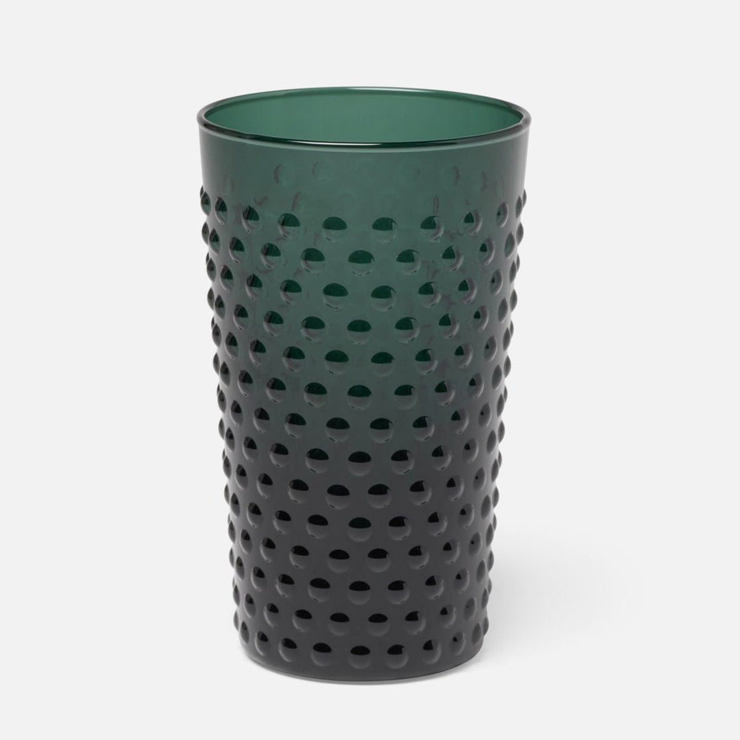 Sofia Smokey Green Highball Glass Hand Blown Pack/6