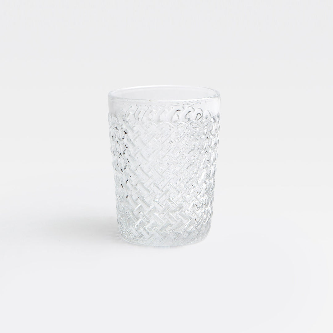 Grayson Clear Tumbler Glass Hand Blown Pack/6