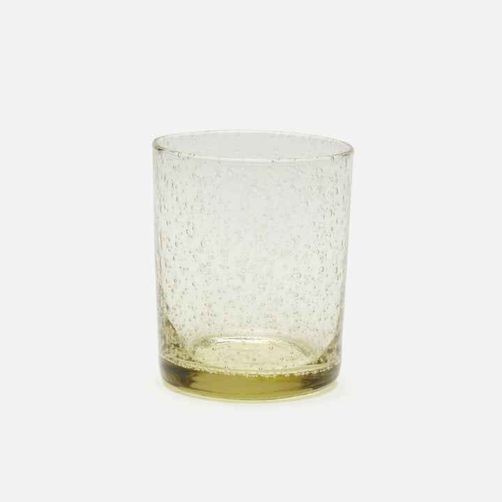 Quinn Sage Green Tumbler Glass Hand Blown Pack/6