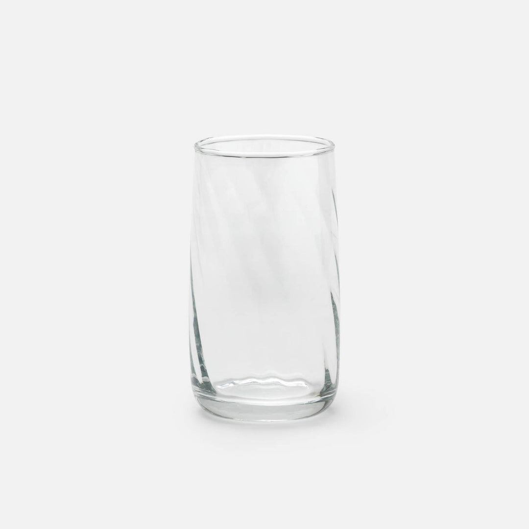 Ruby Clear Highball Glass Hand Blown Pack/6