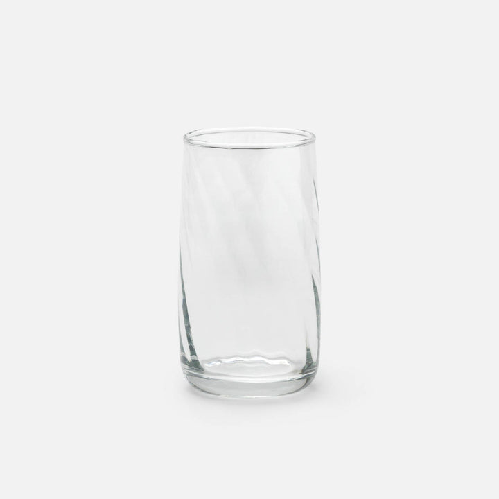 Ruby Clear Highball Glass Hand Blown Pack/6