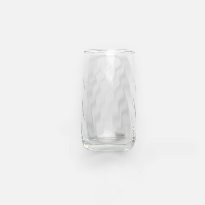 Ruby Clear Highball Glass Hand Blown Pack/6