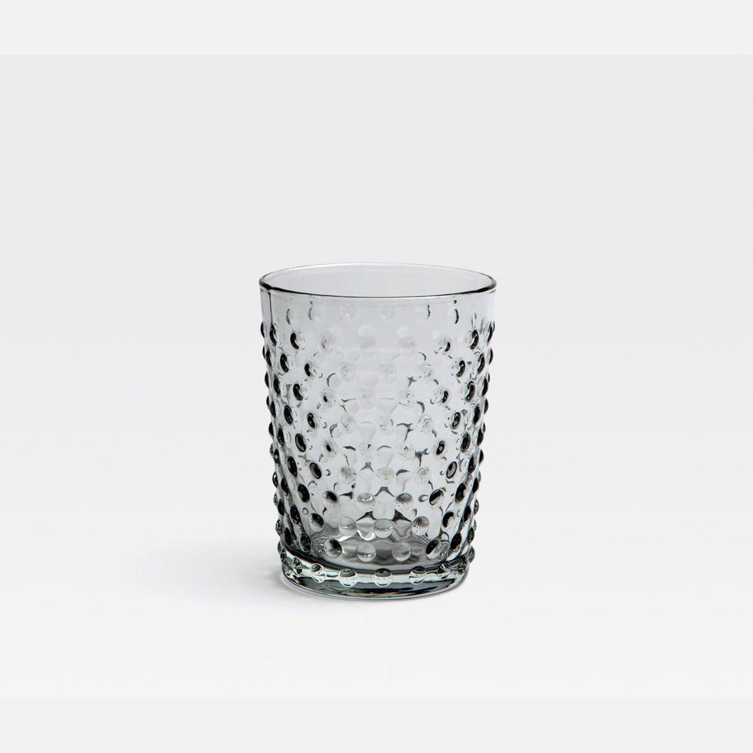 Sofia Pale Gray Tumbler Glass Hand Blown Pack/6
