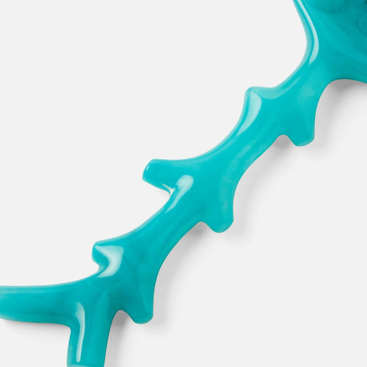 Celina Turquoise Serving Set 2-Piece Set: Serving Spoon Serving Fork