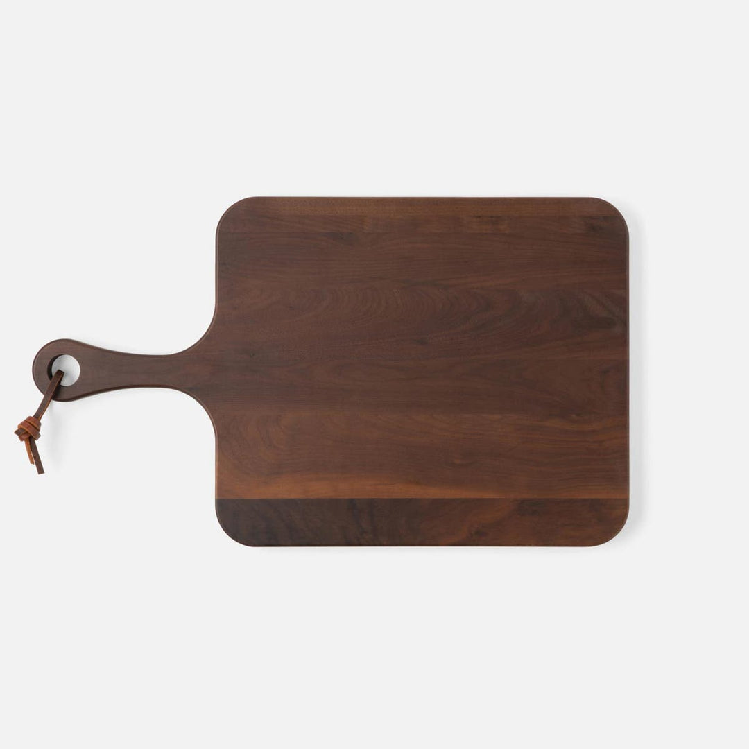 Edmund Natural Serving Board Walnut Wood 22X13