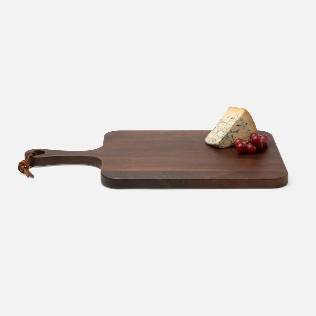 Edmund Natural Serving Board Walnut Wood 22X13