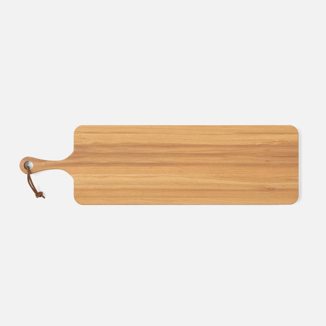 Edmund Natural Serving Board Oak Wood 35X10