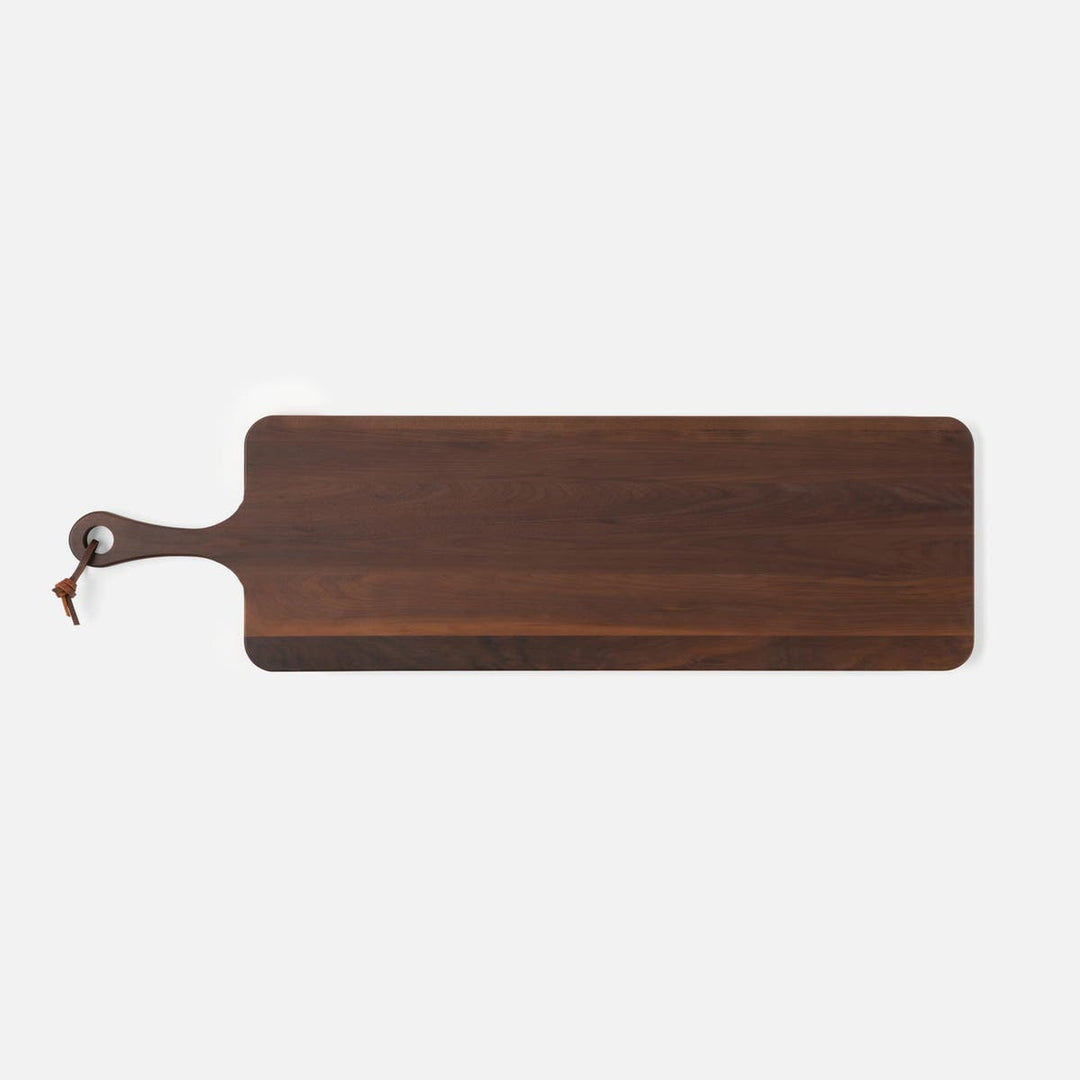 Edmund Natural Serving Board Walnut Wood 35X10