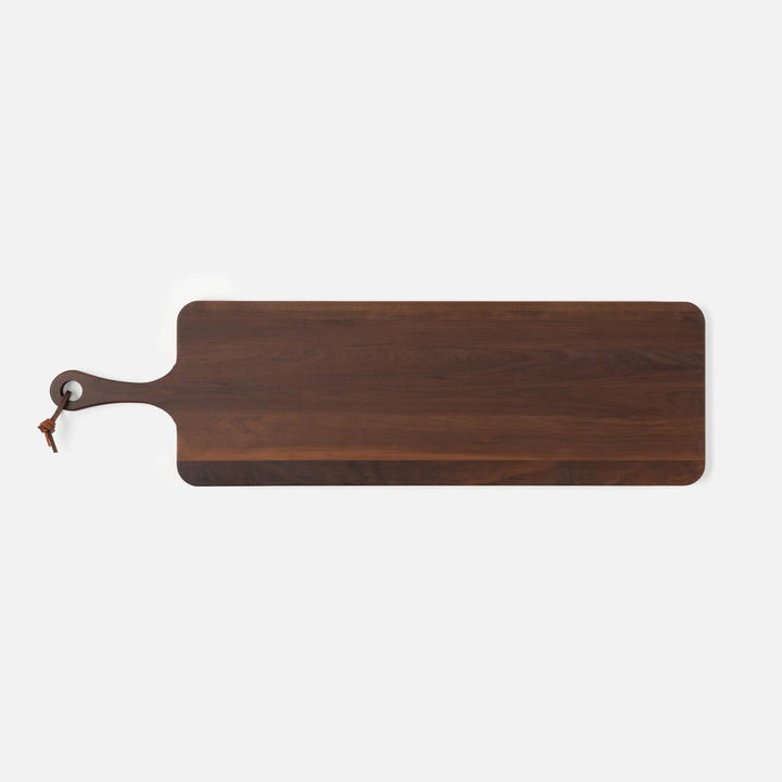 Edmund Natural Serving Board Walnut Wood 35X10