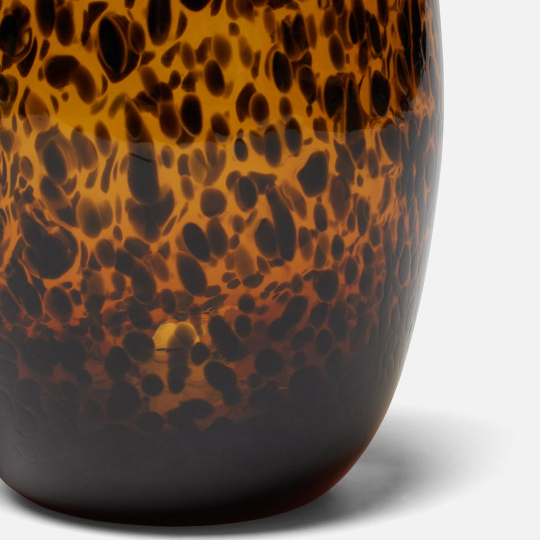 Andrew Tortoise Shell Pitcher Glass Hand Blown