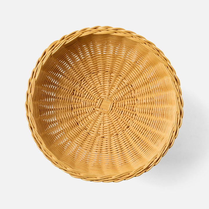 Annmarie Light Honey Fruit Bowl Woven Rattan
